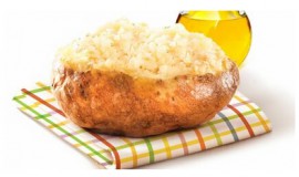 Крошка картошка с растительным маслом